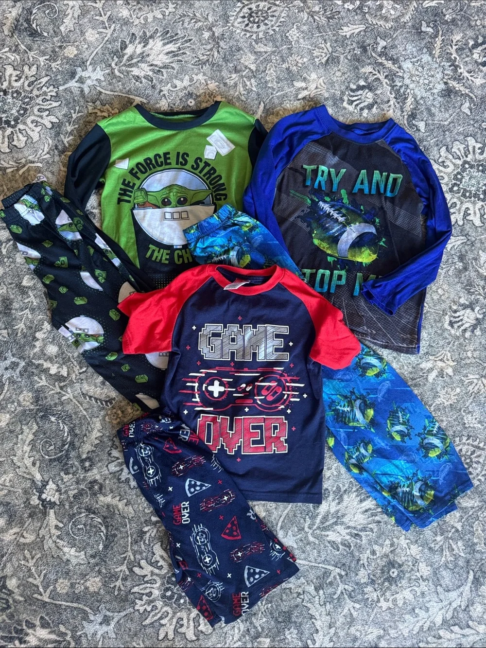 Bundle of 3 Boy’s PJ Sets